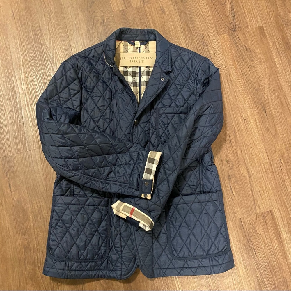 Authentic Men’s Burberry Brit Quilted Jacket